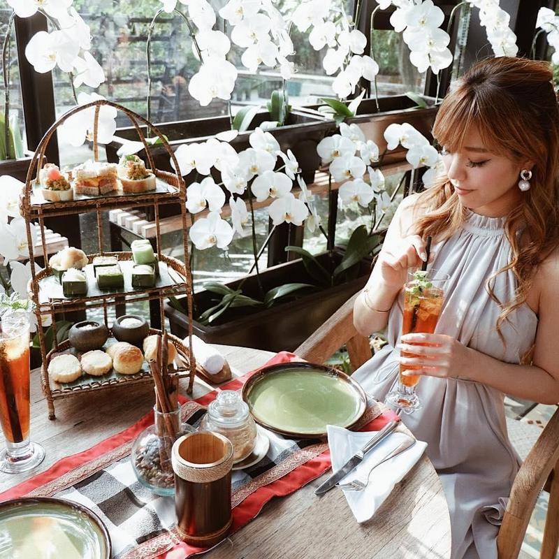 Orchid Tea Lounge At Rimba