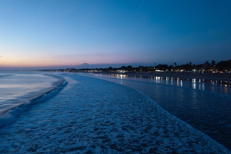 Sunset on Kuta Beach