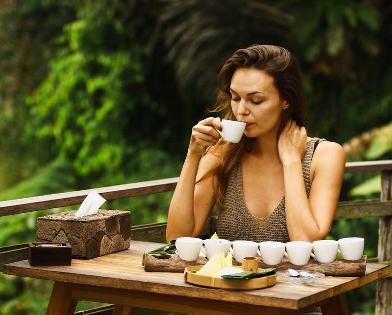 Trying Out Coffee Luwak - Photo by @balipulina