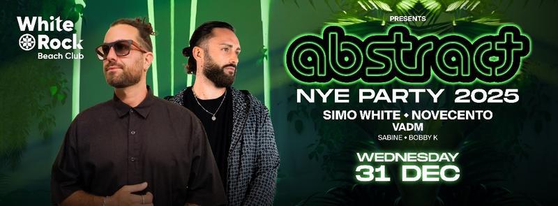 Tech House Beach Party: ABSTRACT at White Rock Beach Club - Photo by @whiterockbeachclub