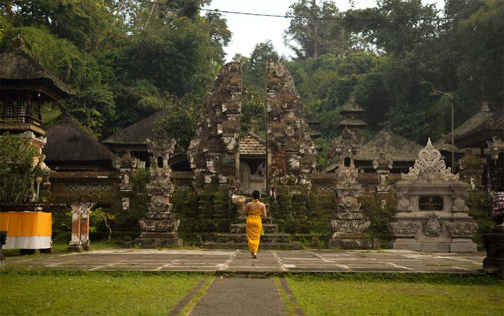 Balinese temple near Cicada Resort Bali Ubud