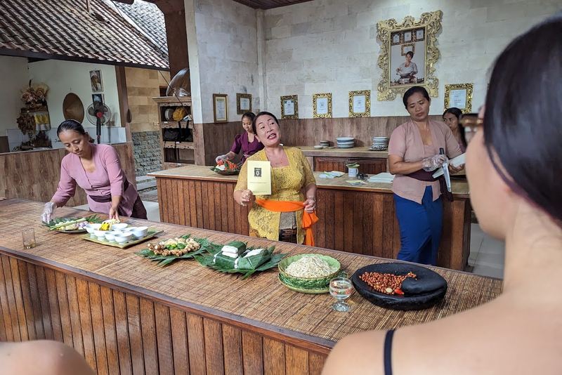 Cook in a Balinese Family Home